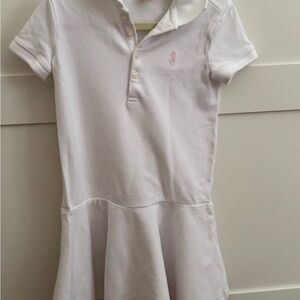 Polo by Ralph Lauren Kids White Polo Dress